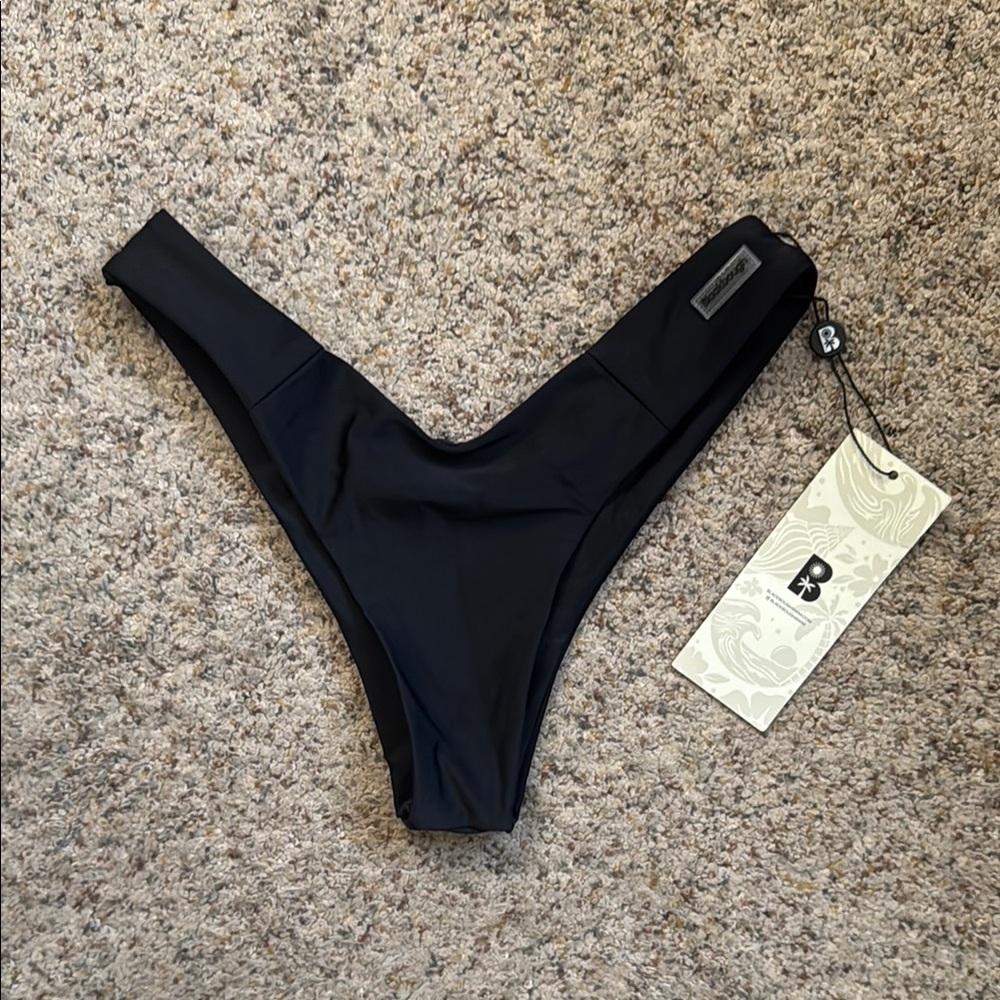 NWT Black Swim Bottom